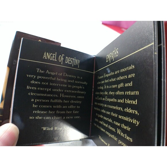 VTG Charmed The Book Of Love Spells Rituals Mini Edition Hardcover Running Press - Picture 4 of 6